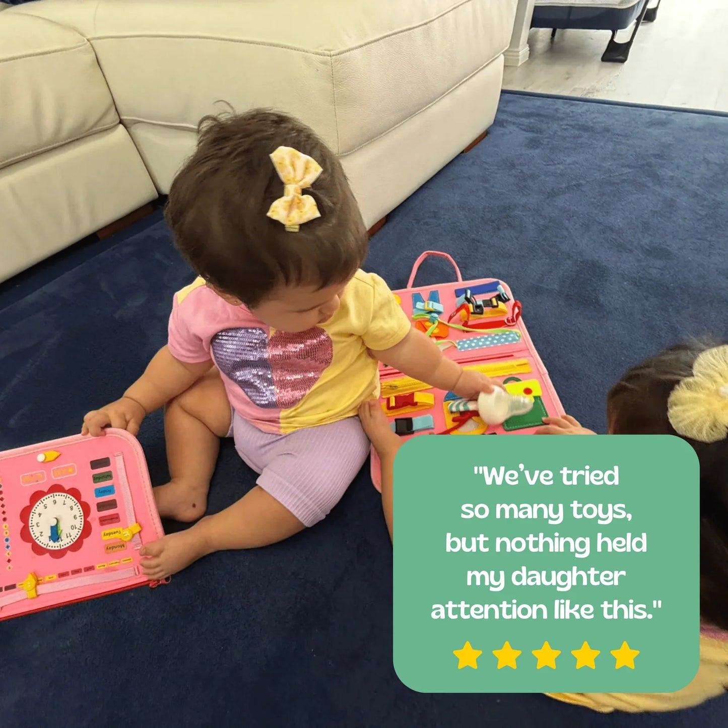 Tot&Tale™ Toddler Montessori Busy Board